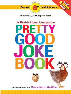 cover image of A Prairie Home Companion Pretty Good Joke Book